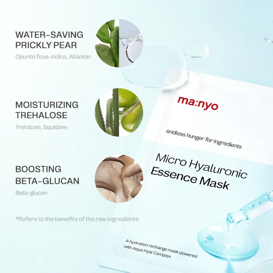 Micro Hyaluronic Essence Mask - 10 Pack - Image 5