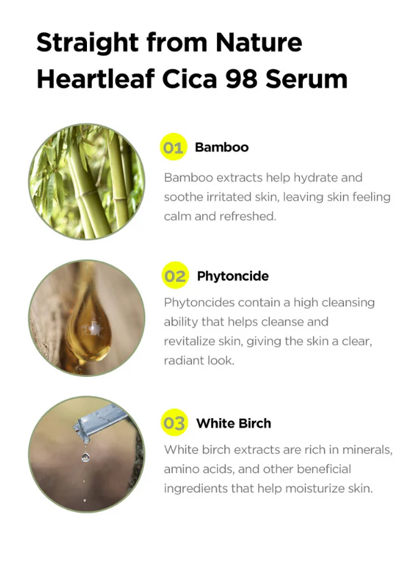 Our Vegan Heartleaf 98 Cica Serum - Image 7