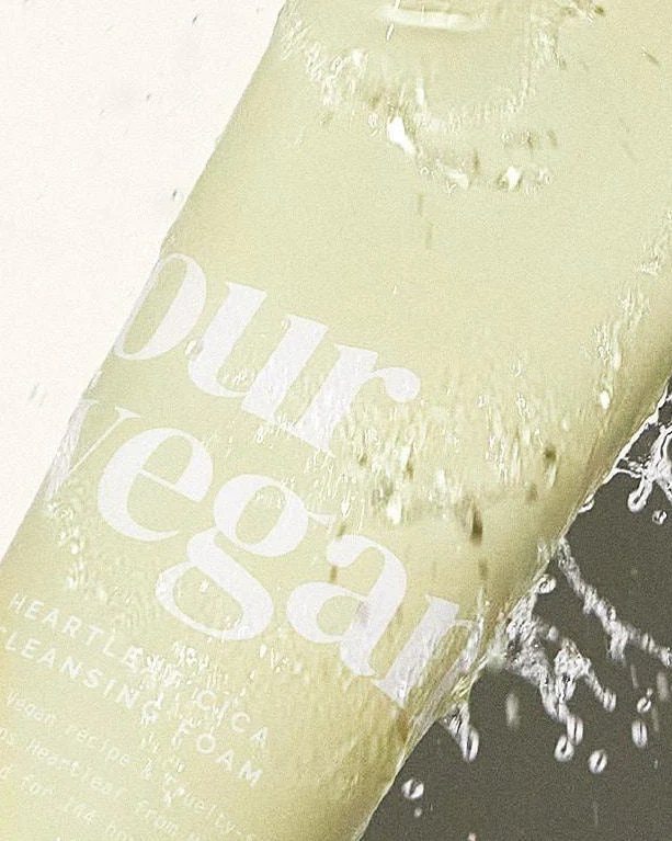 Our Vegan Heartleaf Cica Cleansing Foam - Image 4