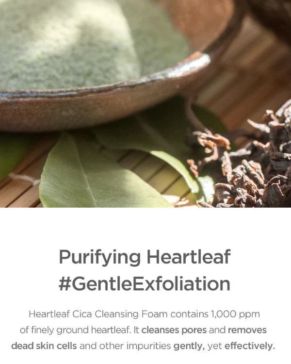 Our Vegan Heartleaf Cica Cleansing Foam - Image 5